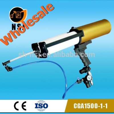 1500ml 1:1 air caulking guns for polyureas, gas caulking gun, caulking tool