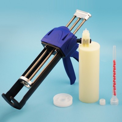 380ml 10:1 coaxial cartridge caulking gun/epoxy dispenser/manual caulking gun