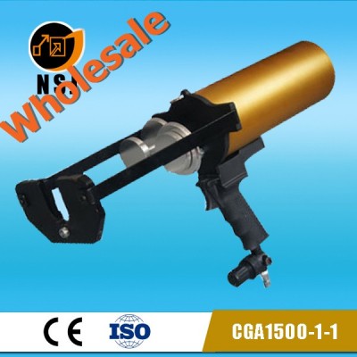 1500ml 1:1 pneumatic caulking gun, air caulking gun for glue cartridge, spray gun